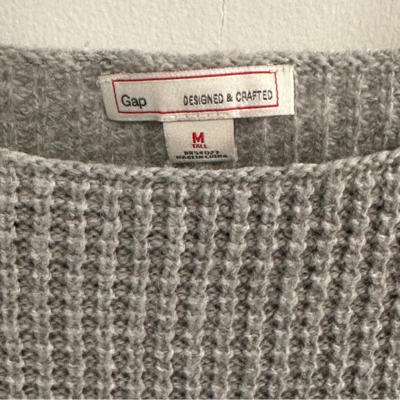 Gap boatneck sweater, M tall, GUC - Picture 2 of 9